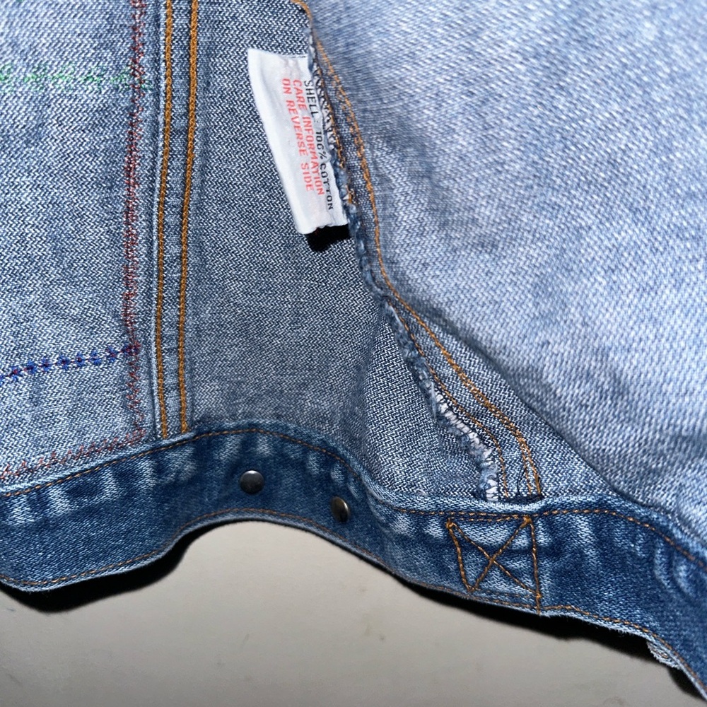 Beautiful embroidered denim jacket - Picture 4 of 5